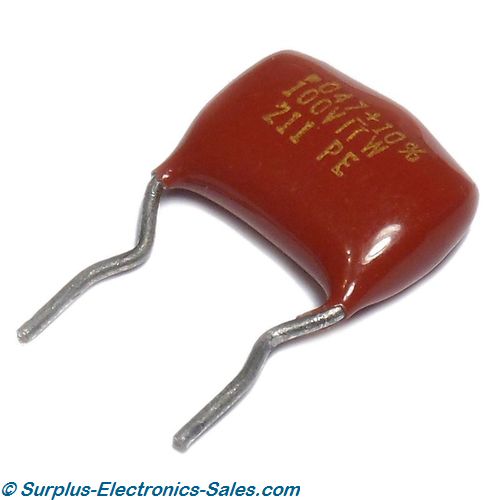 .047uF 100V Polyester Film Capacitor